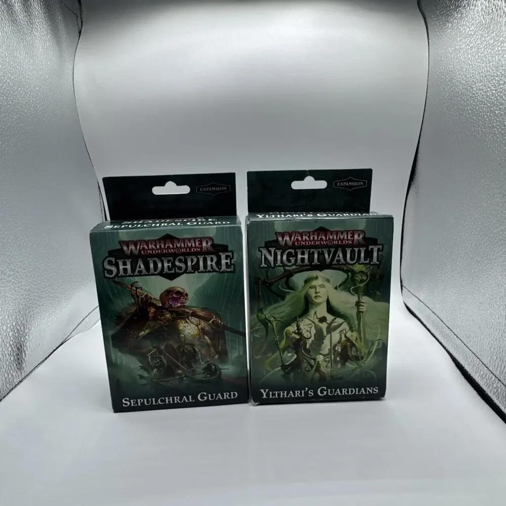 Warhammer Underworlds Lot Nightvault Core Set + 4 Warbands Shadespire